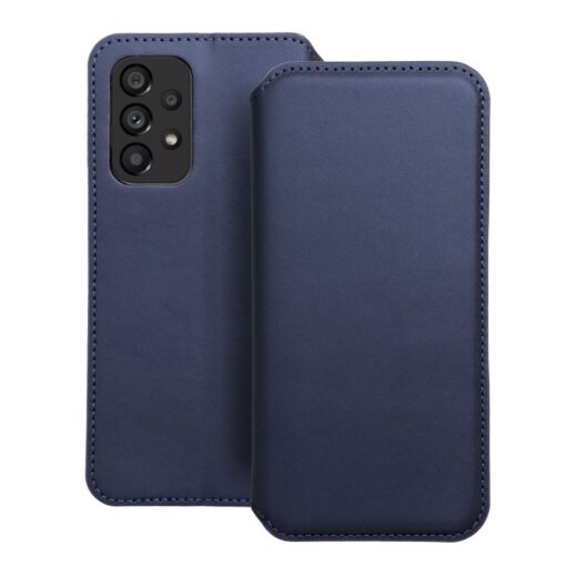DUAL POCKET Book case for SAMSUNG A53 5G navy
