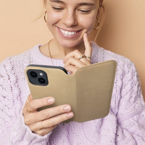 Doppeltaschenholster für SAMSUNG S24 PLUS gold – Bild 7