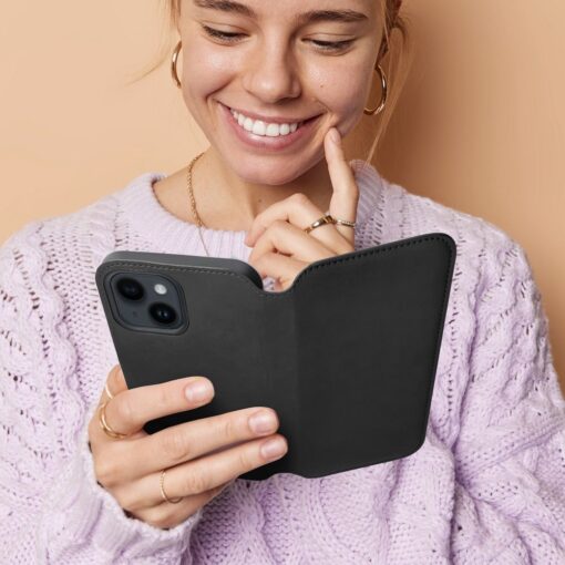 DUAL POCKET Book case for MOTOROLA G84 black – Bild 6