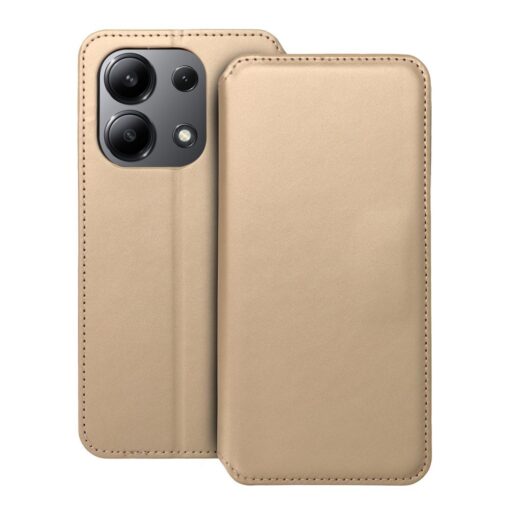 Doppeltaschenholster für XIAOMI Redmi NOTE 13 4G gold