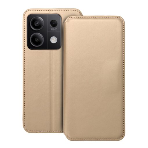 Doppeltaschenholster für XIAOMI Redmi NOTE 13 5G gold