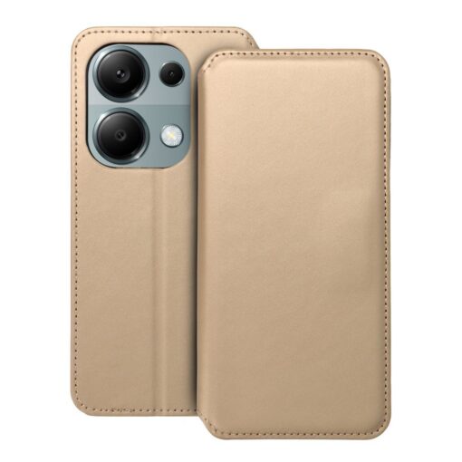 Doppeltaschenholster für XIAOMI Redmi NOTE 13 PRO 4G gold