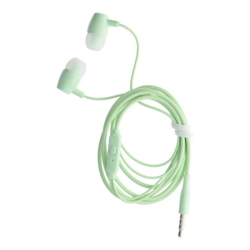 Wired earphones with micro Jack 3,5mm PA-E67 green – Bild 3
