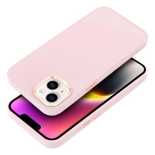 FRAME Handyhülle für XIAOMI Redmi 10C puderrosa – Bild 3