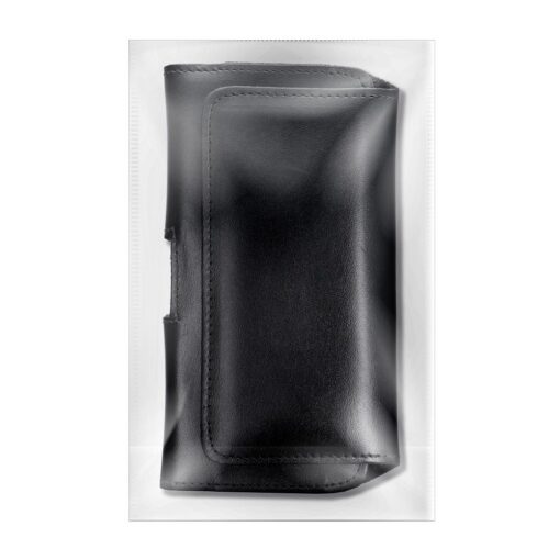 Leder Universal Gürtelholster - ROYAL / schwarz - Größe XL - für IPHONE 13 PRO MAX / 14 PRO MAX / SAMSUNG S21 PLUS / S20 FE / A50 / A51 5G / HUAWEI P30 PRO / P40 PRO / OPPO A98 5G – Bild 11