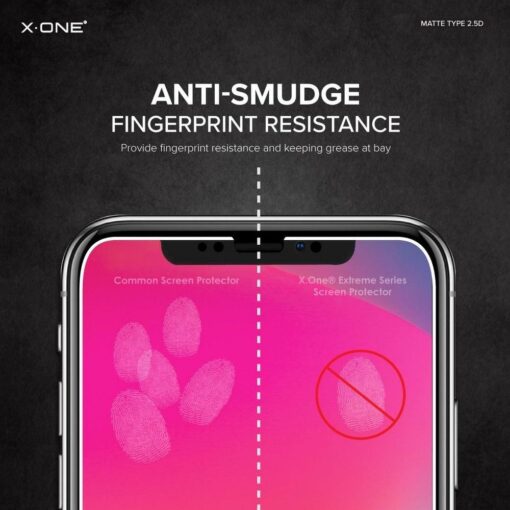 Protector Schutzfolie X-ONE Full Cover Extra Strong - APP IPHO 11 (full glue) schwarz – Bild 6