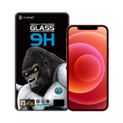 Protector Schutzfolie X-ONE Full Cover Extra Strong Matt - APP IPHO 11 Pro Max (full glue) schwarz