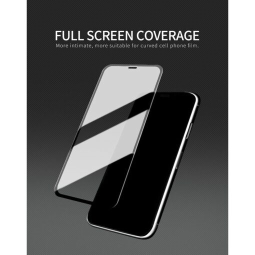 Protector Schutzfolie X-ONE Full Cover Extra Strong - APP IPHO 14 Pro Max/15 Plus (full glue) schwarz – Bild 3