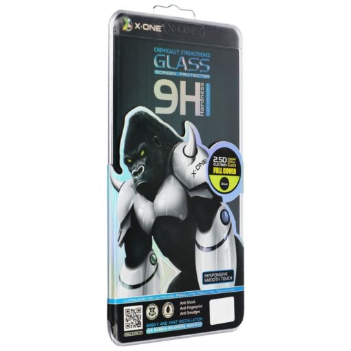 Protector Schutzfolie X-ONE 3D Full Cover - SAM Galaxy S23 (kleine Größe für Etui) Full Face Sekuritglas 9H – Bild 3