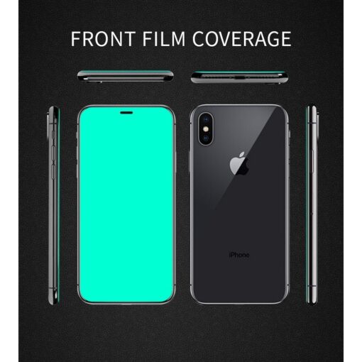 Protector Schutzfolie X-ONE 3D Full Cover - SAM Galaxy S23 (kleine Größe für Etui) Full Face Sekuritglas 9H – Bild 8