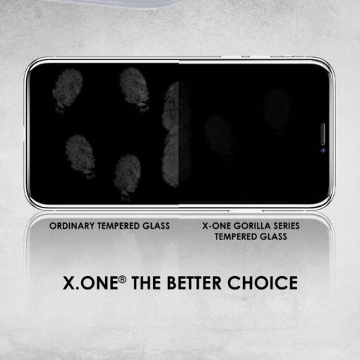 Protector Schutzfolie X-ONE 3D - APP IPHO X Full Cover schwarz Sekuritglas 9H – Bild 10
