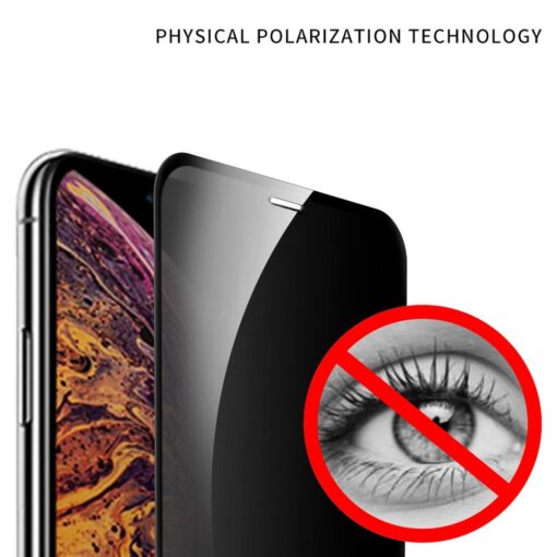 Plustector Schutzfolie X-ONE Full Cover Extra Strong Privacy - APP IPHO 15 Plus/16 Plus (full glue) schwarz – Bild 7