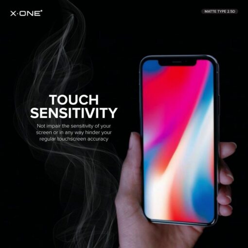Plustector Schutzfolie X-ONE Full Cover Extra Strong - APP IPHO 15 Plus/16 Plus (full glue) schwarz – Bild 4