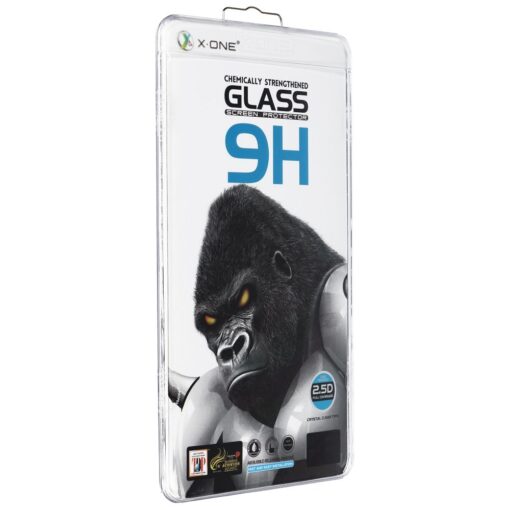 Protector Schutzfolie X-ONE 3D Full Cover - SAM Galaxy S25 (kleine Größe für Etui) Full Face Sekuritglas 9H