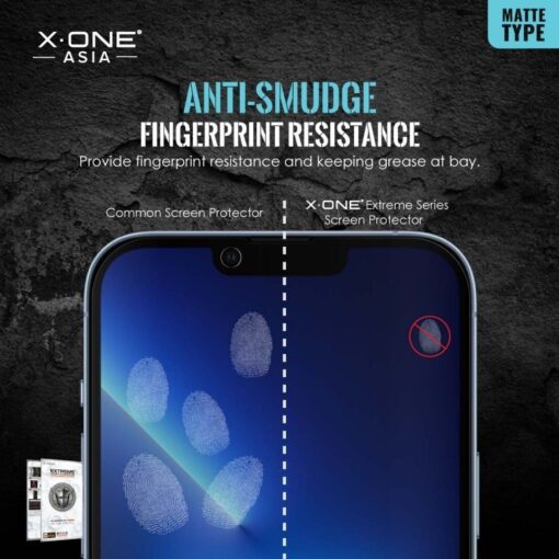 Protector Schutzfolie X-ONEX Extreme Shock Eliminator 4th gen. (Matte Series) - iPhone 14 Pro Max/15 Plus – Bild 9