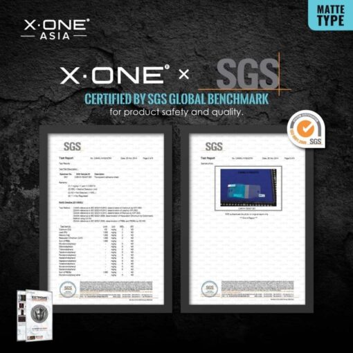 Protector Schutzfolie X-ONEX Extreme Shock Eliminator 4th gen. (Matte Series) - iPhone 14 Pro Max/15 Plus – Bild 11