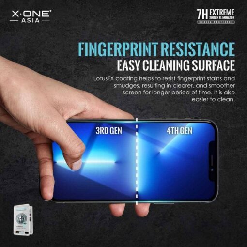 Protector Schutzfolie X-ONEX Extreme Shock Eliminator 4th gen. - iPhone 13 Pro Max/14 Plus – Bild 5