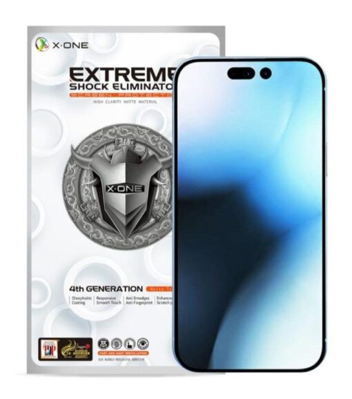 Protector Schutzfolie X-ONEX Extreme Shock Eliminator 4th gen. - iPhone 15 Pro Max – Bild 3