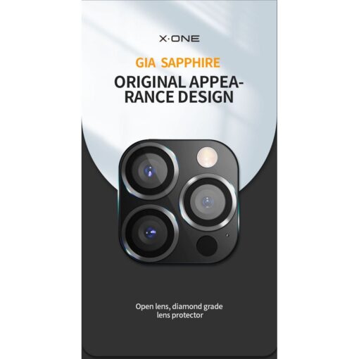 X-ONE Gehärtetes Glas für Kameraobjektiv Camera Armor Pro - für iPhone 14/14 Plus – Bild 9