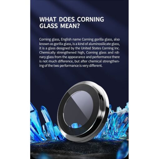 X-ONE Gehärtetes Glas für Kameraobjektiv Camera Armor Pro - für iPhone 14/14 Plus – Bild 10