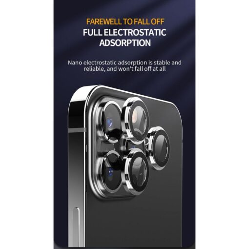X-ONE Gehärtetes Glas für Kameraobjektiv Camera Armor Pro - für iPhone 14/14 Plus – Bild 11