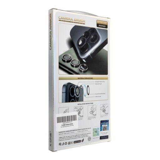 X-ONE Gehärtetes Glas für Kameraobjektiv Camera Armor - für Samsung Galaxy S25 Plus – Bild 14