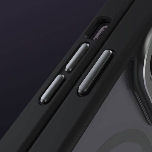 X-ONE Dropguard Magnetische Handyhülle Air (MagSafe kompatibel) - für Apple iPhone 15 Pro Max schwarz – Bild 7
