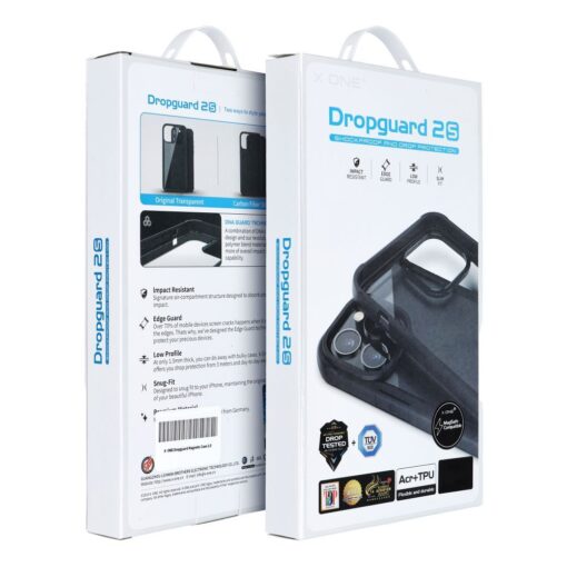 X-ONE Dropguard Magnetische Handyhülle 2.0 (MagSafe kompatibel) - für Apple iPhone 13 Pro schwarz – Bild 4