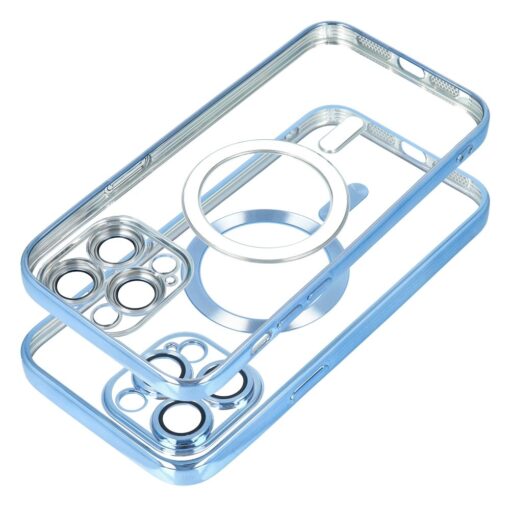 ELECTRO MAG COVER kompatibel mit MagSafe für IPHONE 11 blau – Bild 3