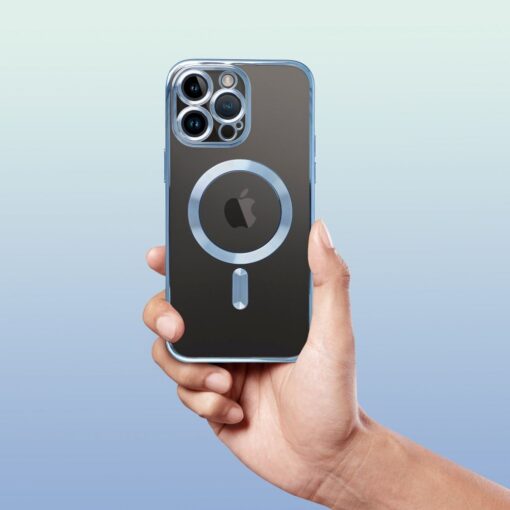ELECTRO MAG COVER kompatibel mit MagSafe für IPHONE 11 blau – Bild 4
