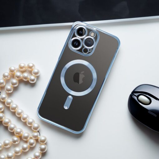ELECTRO MAG COVER kompatibel mit MagSafe für IPHONE 11 blau – Bild 5