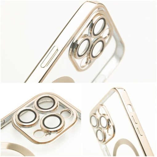 ELECTRO MAG COVER kompatibel mit MagSafe für IPHONE 11 gold – Bild 8