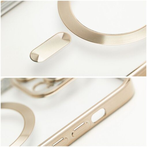 ELECTRO MAG COVER kompatibel mit MagSafe für IPHONE 11 gold – Bild 9