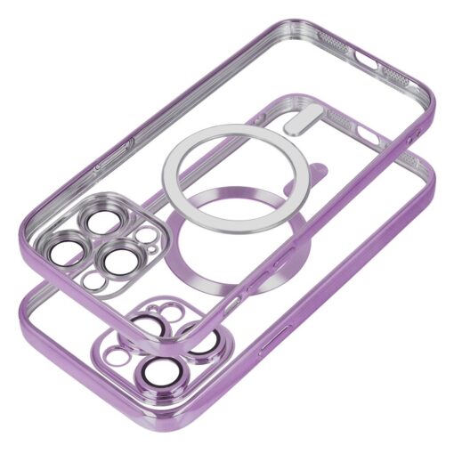 ELECTRO MAG COVER case compatible with MagSafe for IPHONE 11 Pro deep purple – Bild 3