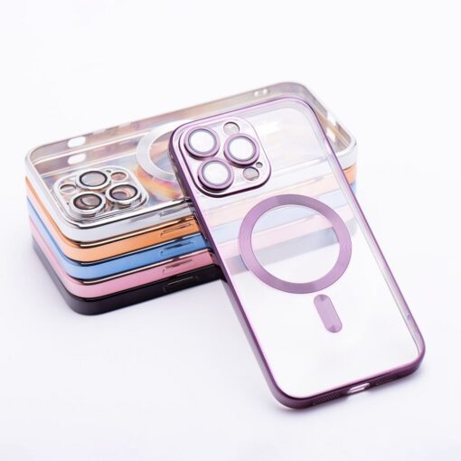 ELECTRO MAG COVER case compatible with MagSafe for IPHONE 11 Pro deep purple – Bild 10