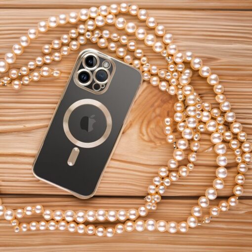 ELECTRO MAG COVER Handyhülle kompatibel mit MagSafe für IPHONE 11 Pro gold – Bild 5