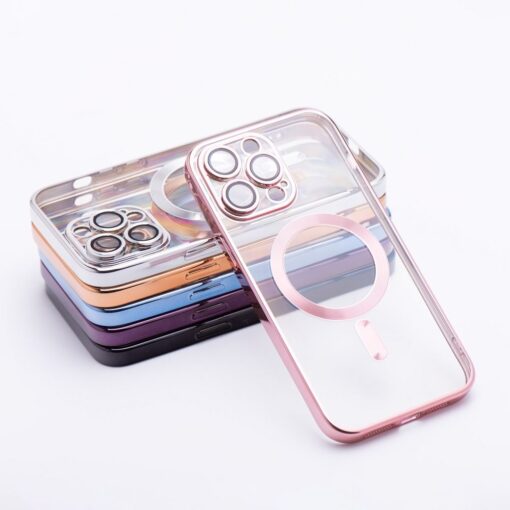 ELECTRO MAG COVER Handyhülle kompatibel mit MagSafe für IPHONE 11 Pro rose gold – Bild 10
