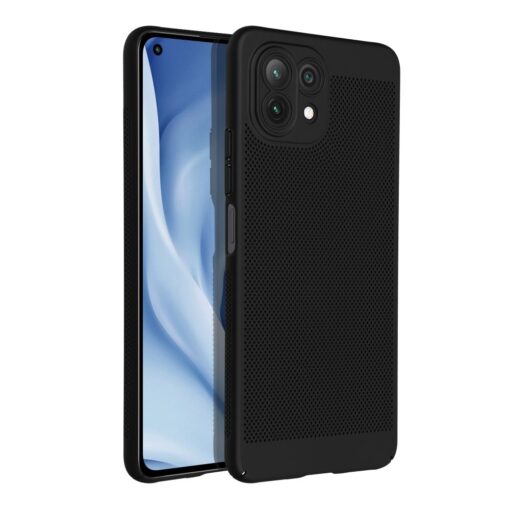 BREEZY Handyhülle für XIAOMI Mi 11 Lite 5G / Mi 11 Lite LTE 4G / Mi 11 Lite NE schwarz – Bild 4
