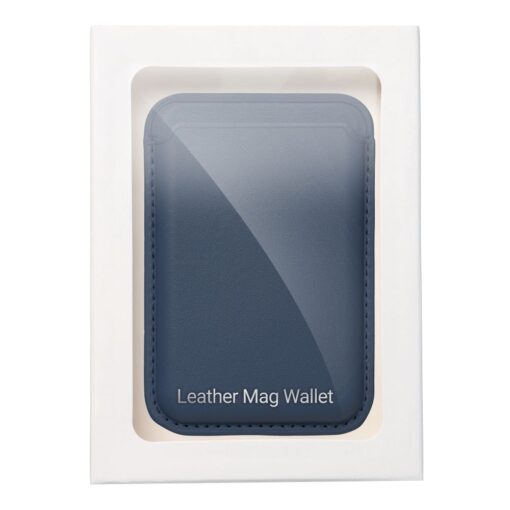 LEATHER MAG WALLET compatible with MagSafe blue – Bild 9