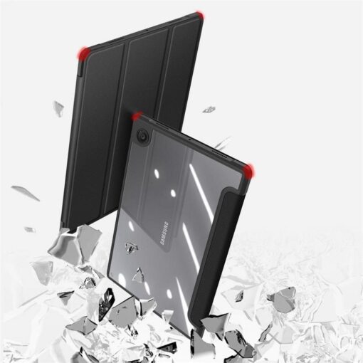 DUX DUCIS TOBY Case mit Stylushalter für SAMSUNG Tab A8 2021 10.5 (X200/X205) schwarz – Bild 6