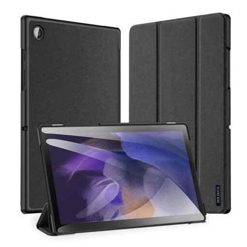 DUX DUCIS faltbares DOMO Case mit Stylushalter für SAMSUNG Tab A8 2021 10.5 (X200/X205) schwarz