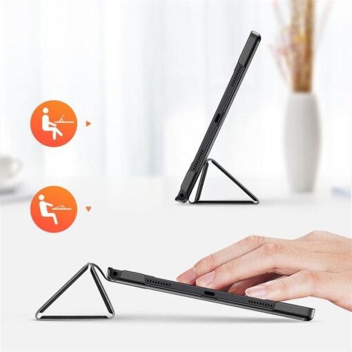 DUX DUCIS faltbares DOMO Case mit Stylushalter für SAMSUNG Tab A8 2021 10.5 (X200/X205) schwarz – Bild 4