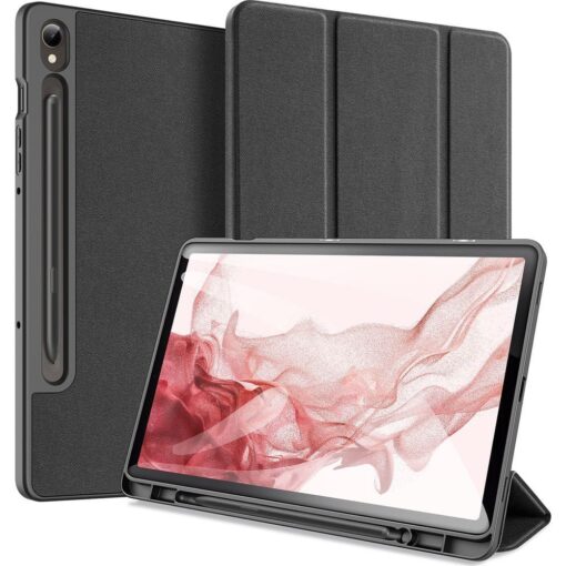 DUX DUCIS DOMO faltbares Case mit Stylus-Halter für SAMSUNG Tab S9 schwarz – Bild 3