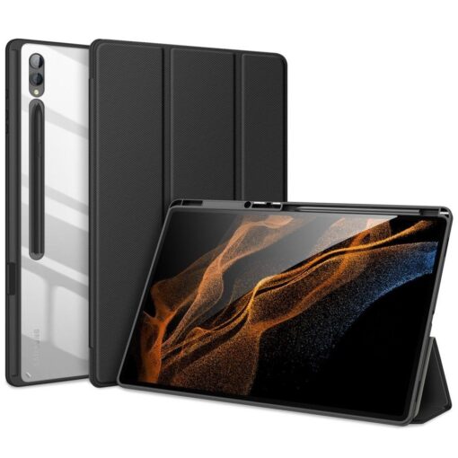 DUX DUCIS TOBY Case mit Stylus Halter für SAMSUNG Tab S9 Ultra schwarz