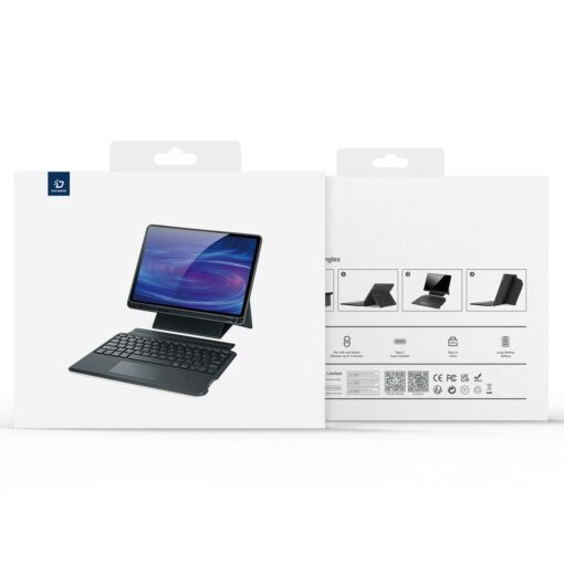DUX DUCIS DK klappbares Case mit kabelloser Tastatur für iPad 4/5/6/iPad Pro 11 (2018/2020/2021/2022) schwarz – Bild 11