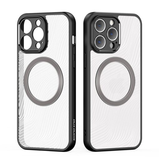 DUX DUCIS AIMO MAG Handyhülle kompatibel mit MagSafe für IPHONE 13 schwarz