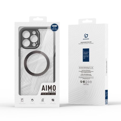 DUX DUCIS AIMO MAG Handyhülle kompatibel mit MagSafe für IPHONE 13 schwarz – Bild 7