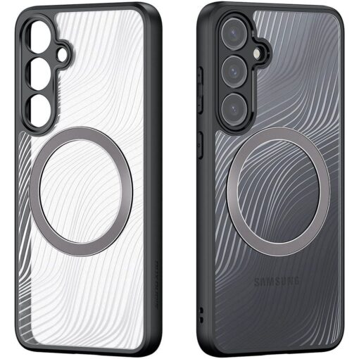DUX DUCIS AIMO MAG Handyhülle kompatibel mit MagSafe für SAMSUNG S24 Plus schwarz – Bild 3