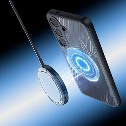 DUX DUCIS AIMO MAG Handyhülle kompatibel mit MagSafe für SAMSUNG S24 Plus schwarz – Bild 6