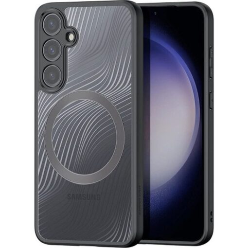 DUX DUCIS AIMO MAG Handyhülle kompatibel mit MagSafe für SAMSUNG S24 schwarz